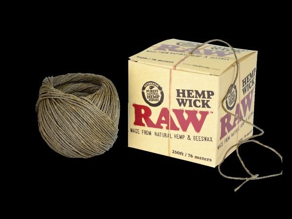 RAW HEMP WICK 250FT 76 METERS | Worlds NV Distro USA
