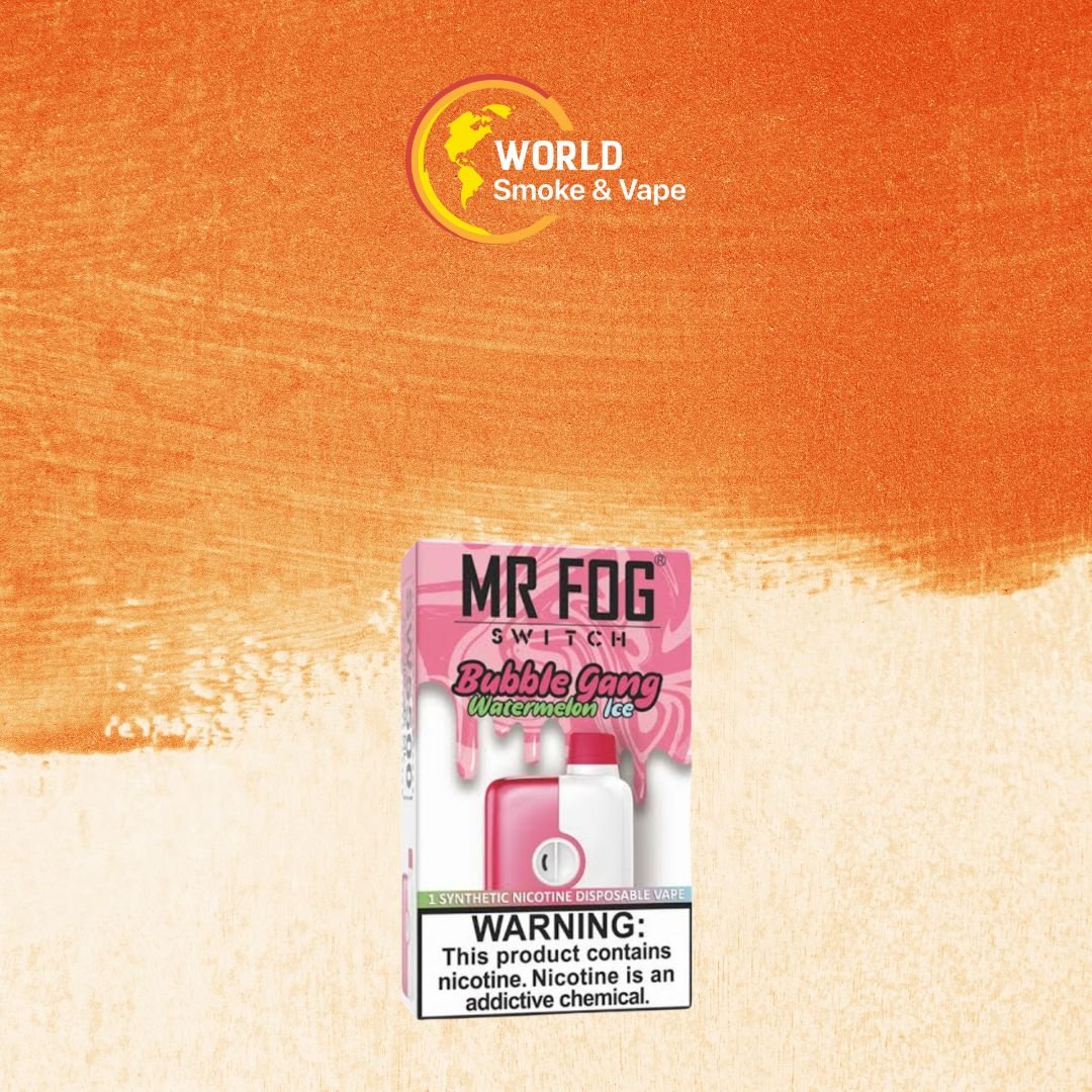 MR FOG SWITCH 5500 10PK Bubble Gang Watermelon Ice MR FOG SWITCH 5500 10PK Bubble Gang Watermelon Ice