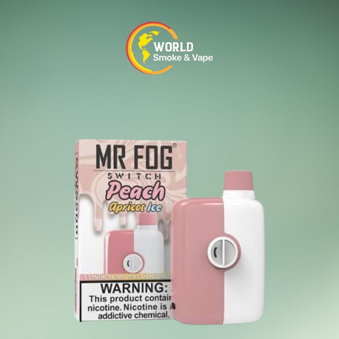 MR FOG SWITCH 5500 10PK Peach Apricot Ice MR FOG SWITCH 5500 10PK Peach Apricot Ice