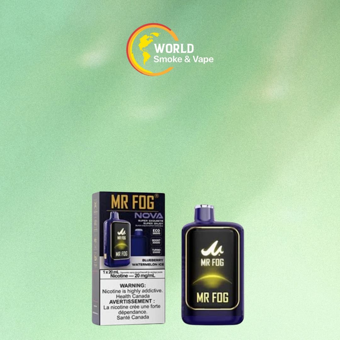 Mr Fog Nova 36k Blueberry Watermelon Ice | Worlds NV Distro USA