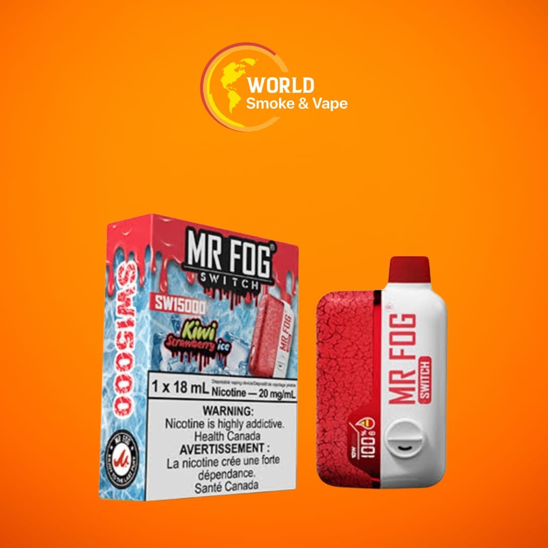 ZN – SWP23 – MR FOG SWITCH (ZERO NIC) 15K PUFFS DISP _NEW FLVRS – DISPLAY OF 5 – KIWI STRAWBERRY ICE ZN – SWP23 – MR FOG SWITCH (ZERO NIC) 15K PUFFS DISP _NEW FLVRS – DISPLAY OF 5 – KIWI STRAWBERRY ICE